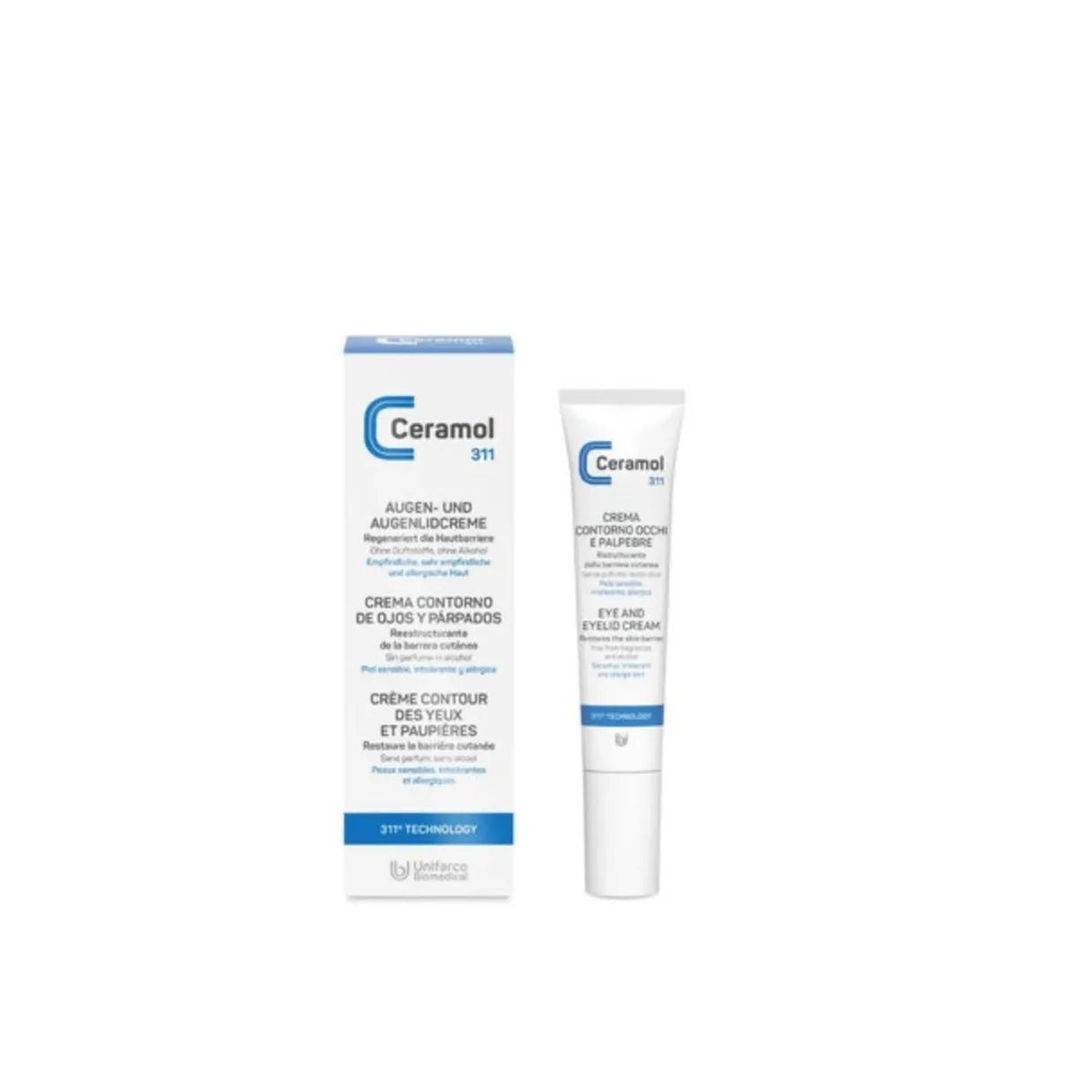 Ceramol 311 Crema Contorno De Ojos y Párpados 15 ml