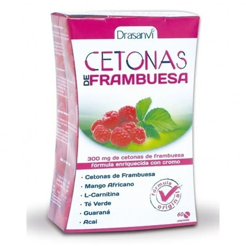 DRASANVI CETONAS FRAMBUESA 60 COMPRIMIDOS