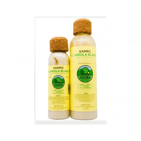 Champú a la arcilla blanca Revitalizante Cosmètics Giura