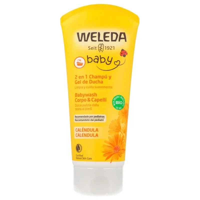 WELEDA CHAMPU GEL CALENDULA 200 ML
