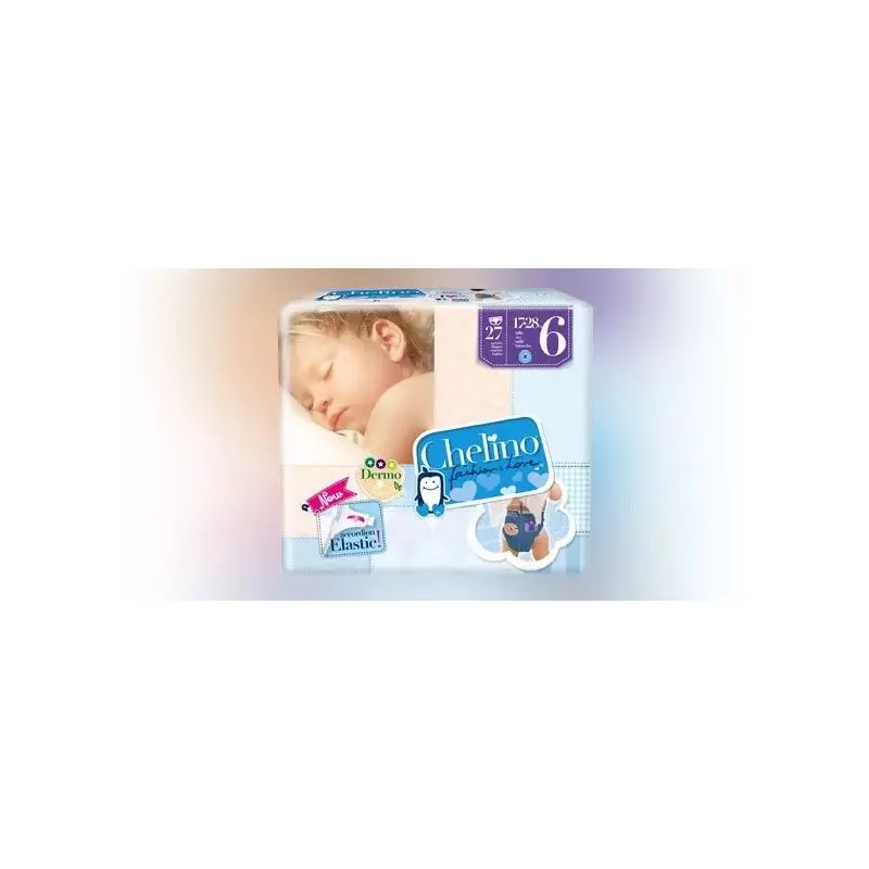 Chelino F&L Pañal Junior Talla 6 17-28 Kg 27 U