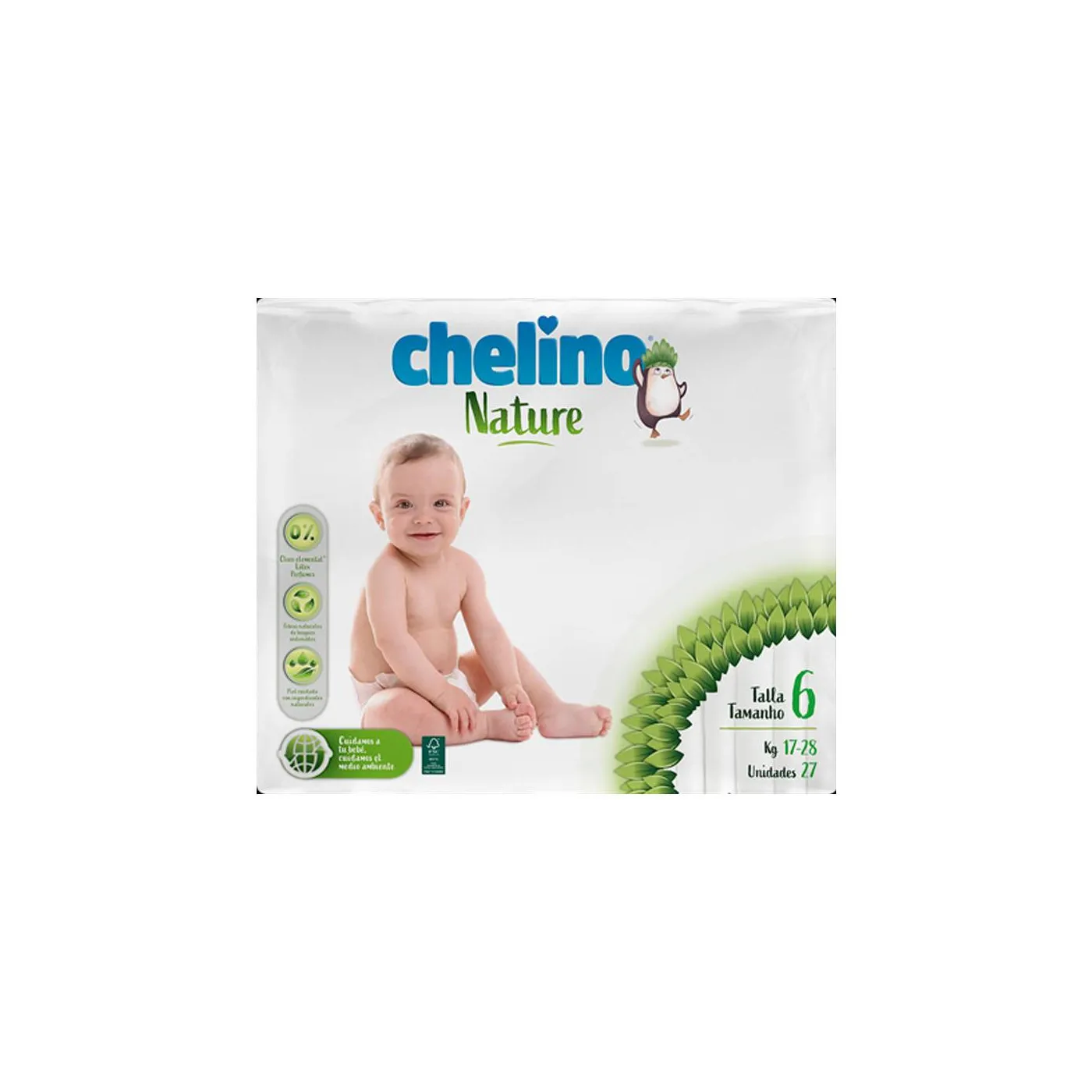 Chelino Nature Talla 6 1728 Kg 27 Uds
