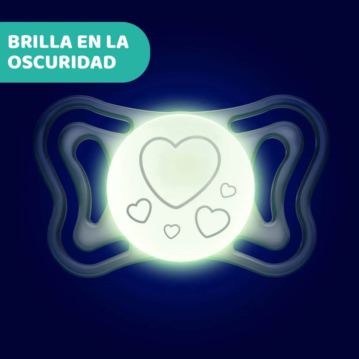 Chicco Chupete Physioforma Luminoso 6-16 m