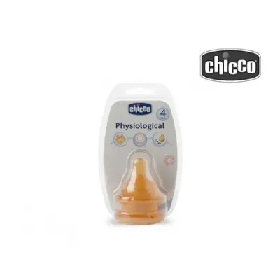 Chicco® tetina fisiológica látex 3 gotas 2uds