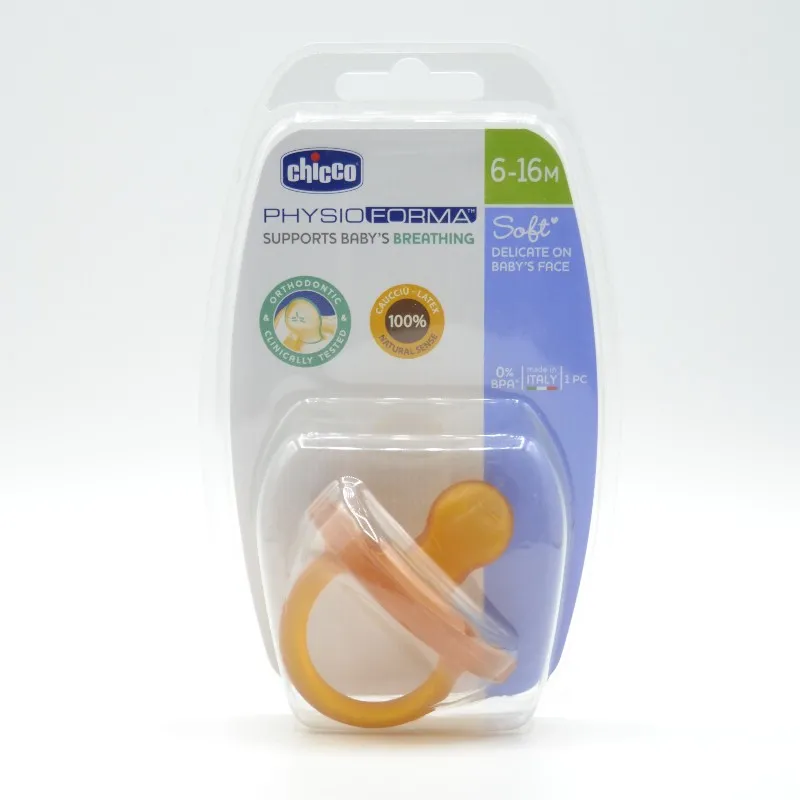 CHUPETE CHICCO TODOGOMA SOFT LATEX 6-16M 1U