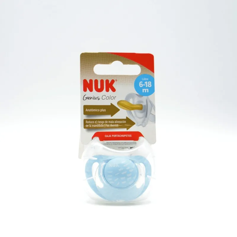 CHUPETE NUK LATEX GENIUS COLOR 6-18M