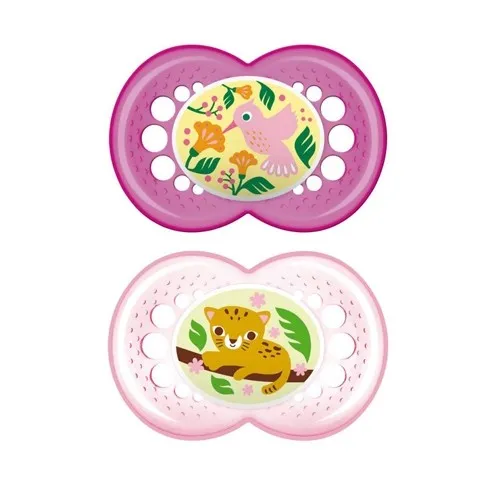 Chupete Original Niña, 16+ meses, 2 uds. - MAM