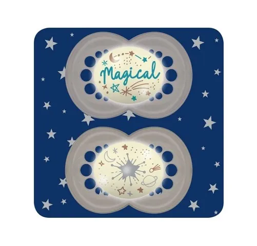 Chupete Original Night, Neutro, 16+ meses, 2 uds. - MAM