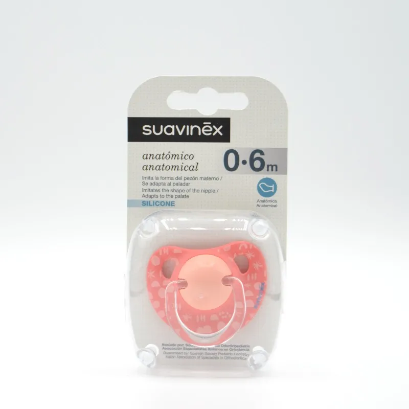 CHUPETE SUAVINEX SILICONA ANATOMICO 0-6M 1UD R