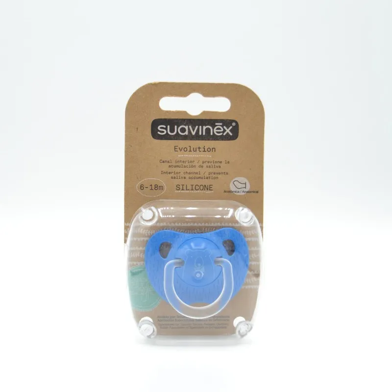 CHUPETE SUAVINEX PREMIUM SILICONA ANATOMICA 6-18M 1UD