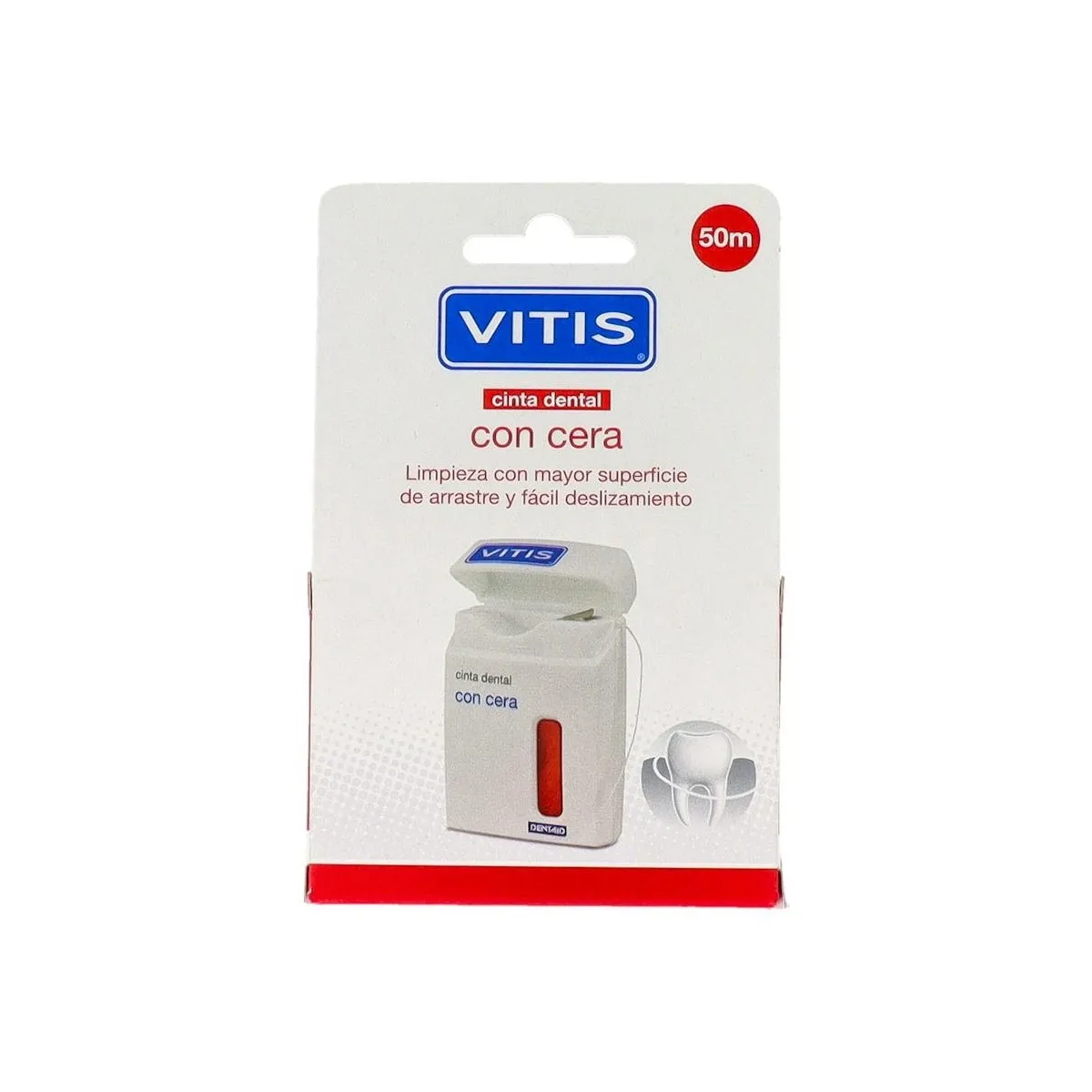 Cinta Dental Vitis Con Cera 50 M