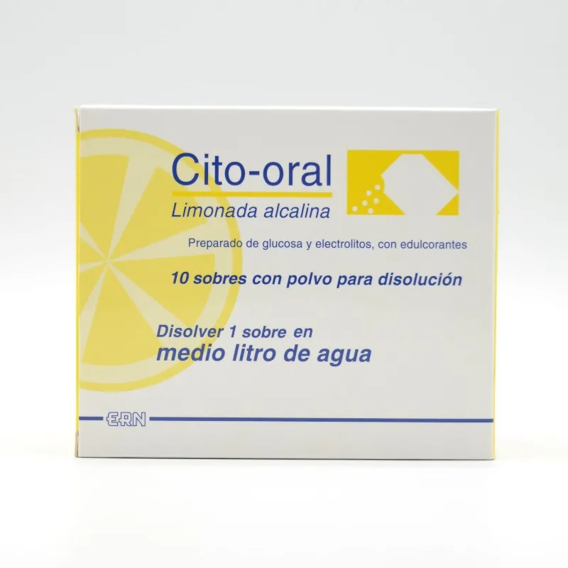 CITO-ORAL LIMONADA ALCALINA 10 BOLSAS