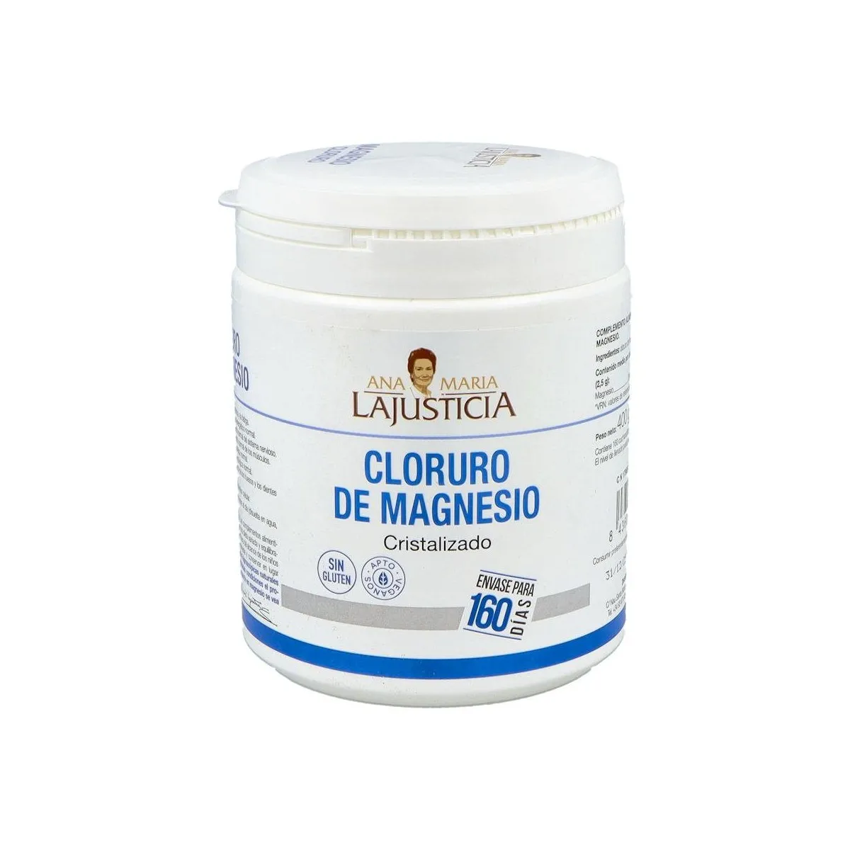 Cloruro Magnesio Lajusticia 400 Gr