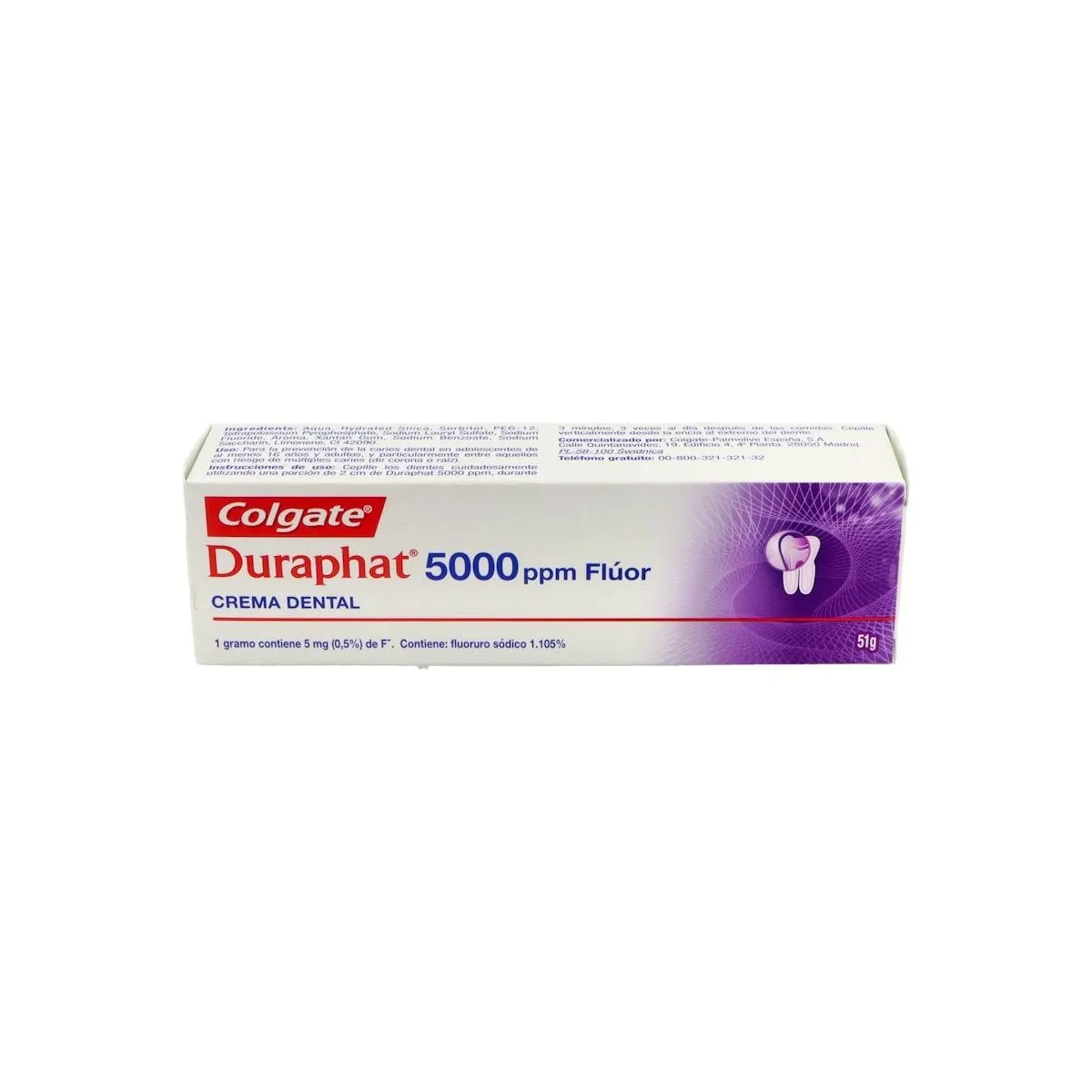 Colgate Duraphat 5000 Ppm Fluor Cr Dental 51 G