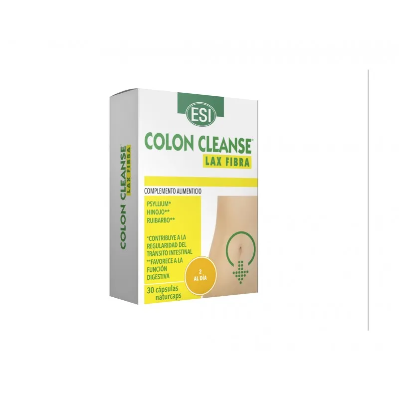 ESI COLON CLEANSE LAX FIBRA 30 CAPSULAS