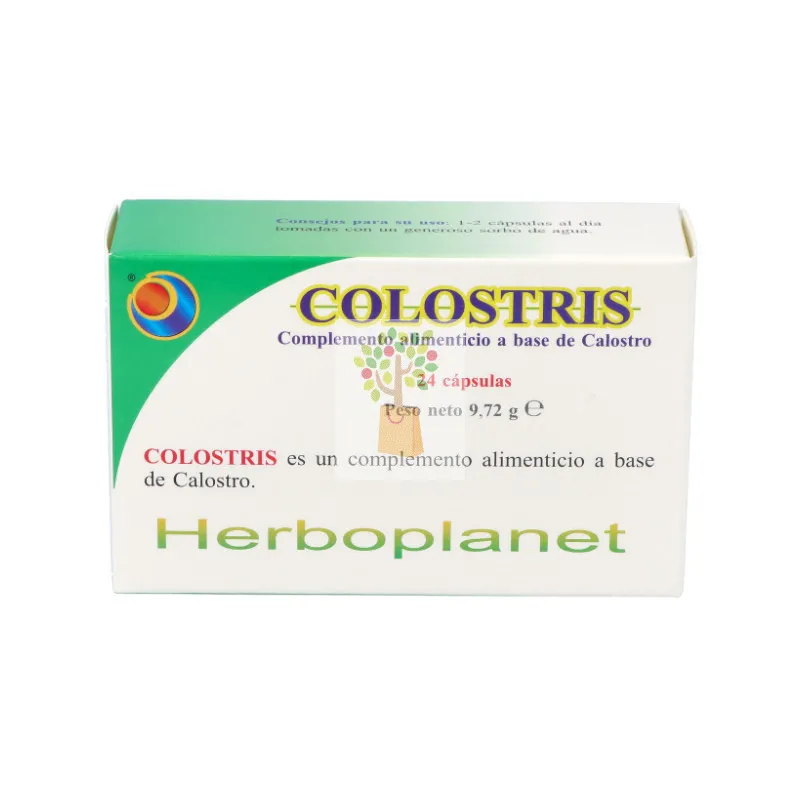 COLOSTRIS 9,72 g 24 cápsulas HERBOPLANET