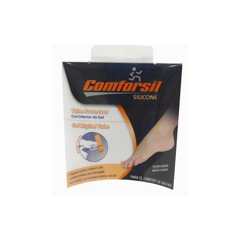 Comforsil Tubo Elastico Con Gel 15cm.