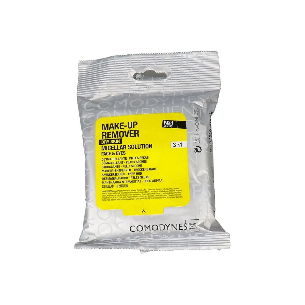 Comodynes Make Up Rem Seca Avena 20 Toall