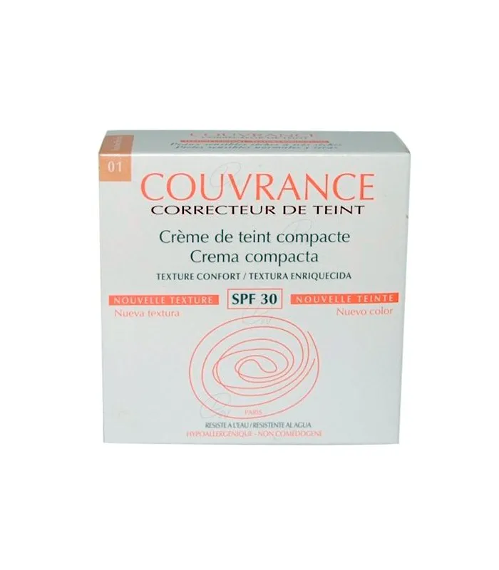 AVENE COUVRANCE CREMA COMPACTA 9.5 G PORCELANA