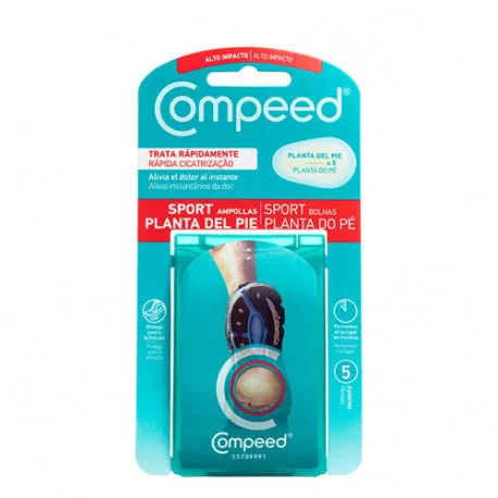 Compeed Sport Ampollas Planta del pie 5 apósitos