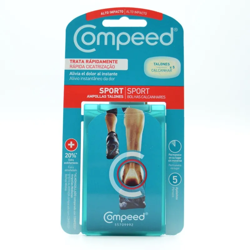 COMPEED AMPOLLAS SPORT TALON 5 U