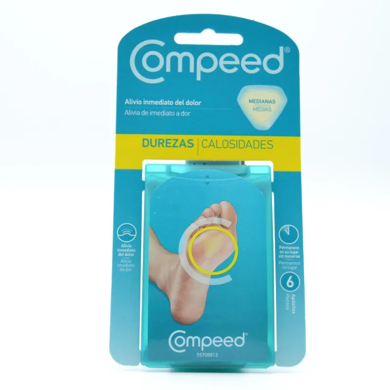 COMPEED DUREZAS MEDIANAS 6 U