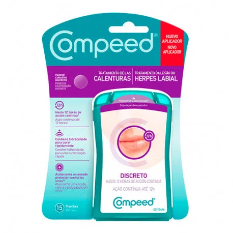 Compeed Calenturas y Herpes Labial 15 parches