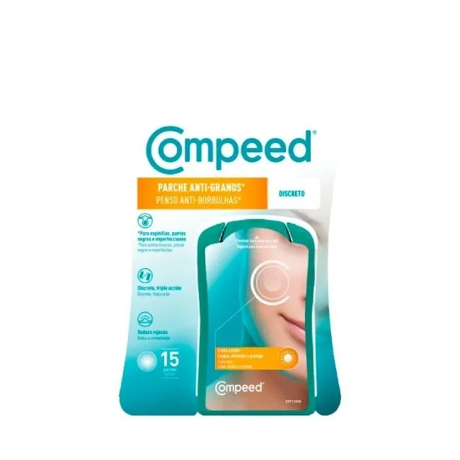 Compeed Parches Anti-granos Discreto 15 uds