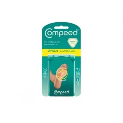 Compeed® durezas talla mediana 6uds