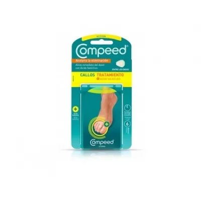 Compeed® tratamiento para callos entre dedos 6uds