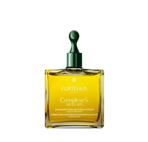 Head Spa Complexe 5 Concentrado Estimulante Fuerza & Vitalidad, 50 ml. - René Furterer