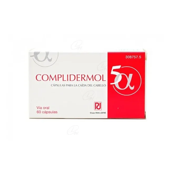 Complidermol 5alfa 60 Caps
