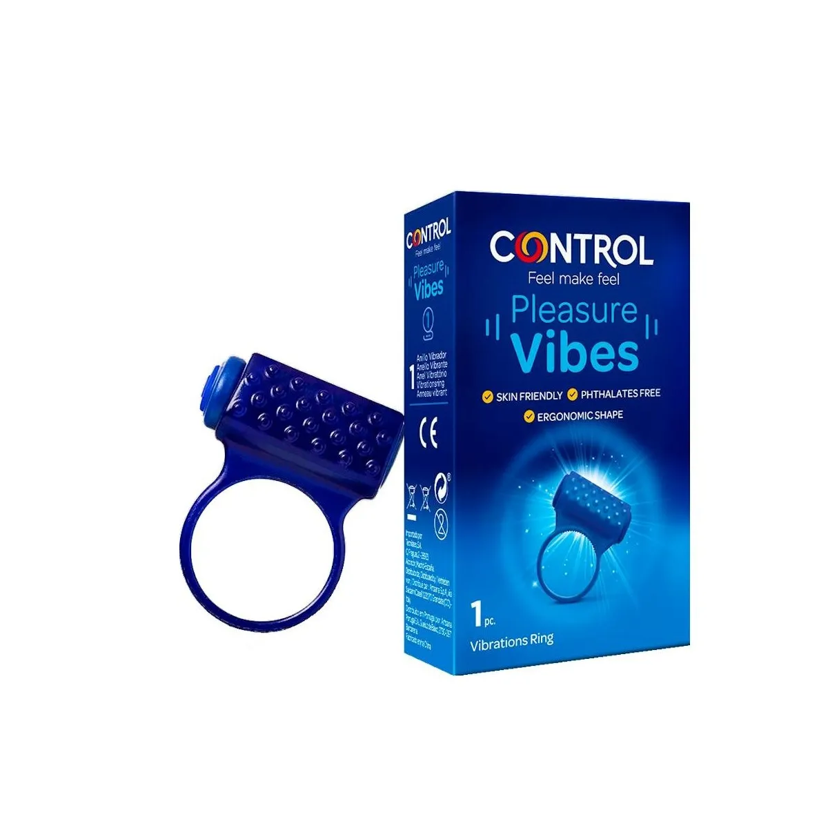 Control Anillo Vibrador Toys Pleasure Vibes