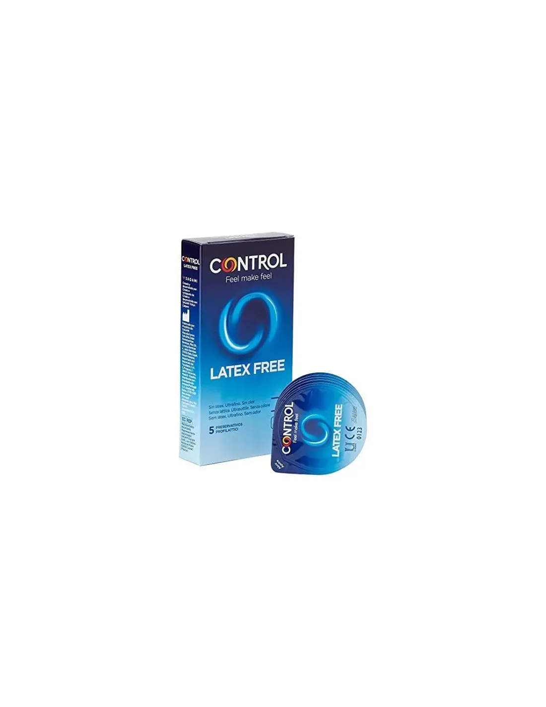 CONTROL LATEX FREE DE POLIURETANO 5 PRESERVATIVOS