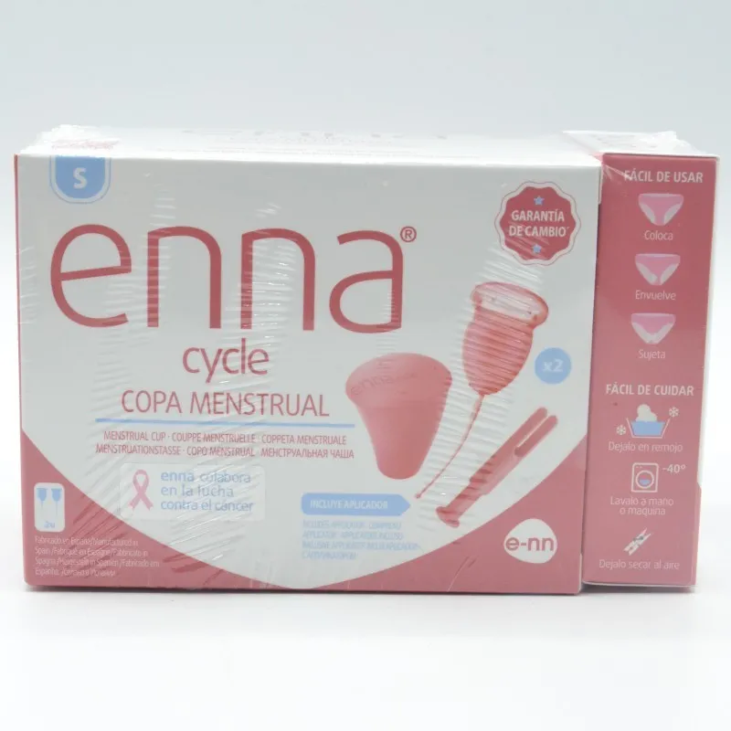 COPA MENSTRUAL ENNA CYCLE T- S CON APLICADOR