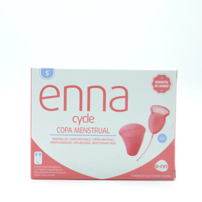 COPA MENSTRUAL ENNA CYCLE T- S SIN APLICADOR