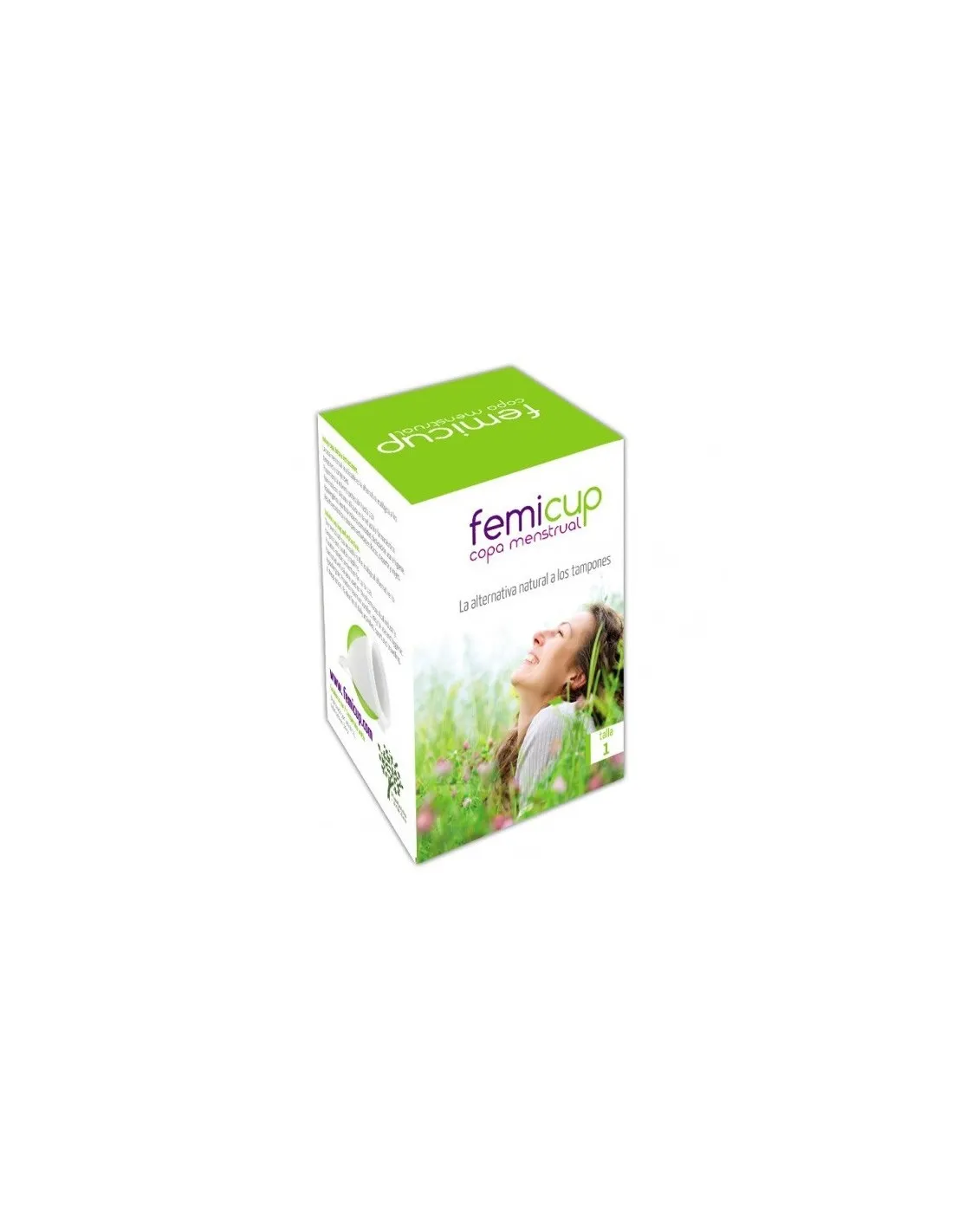 Copa Menstrual Pequeña Femicup N.1 Talla S de Silvestre