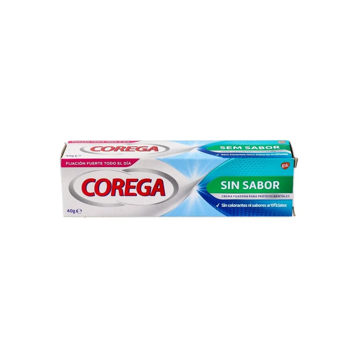 Corega Extra Fuerte Sin Sabor 40 Ml