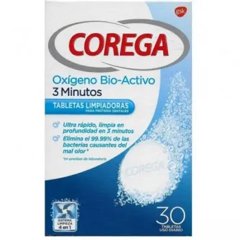Corega Oxigeno Bio-Activo 30 tabletas