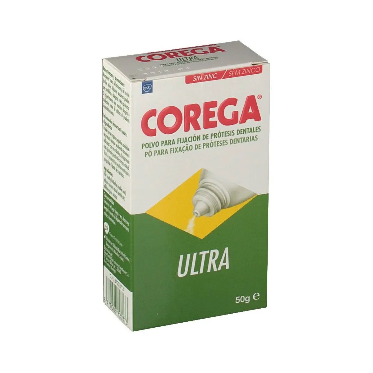 Corega Ultra 50 g polvo