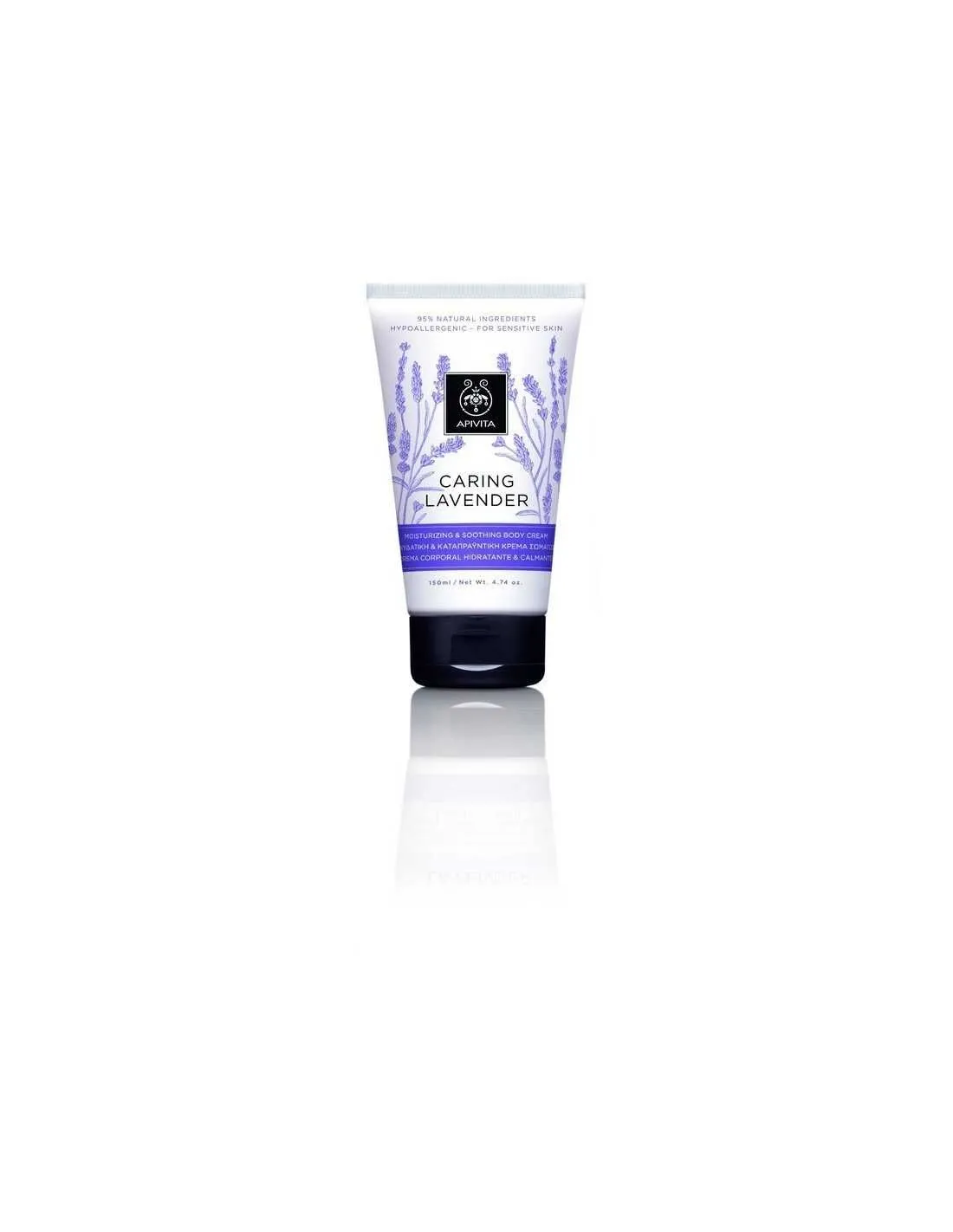 Crema Corporal Caring Lavender Apivita 150ml