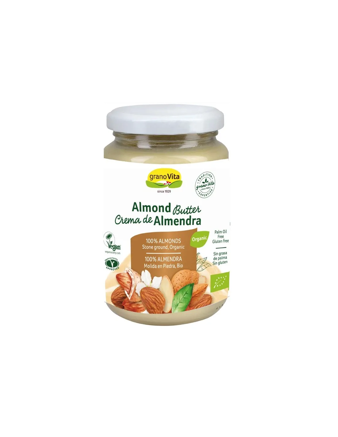 Crema De Almendra 350Gr. Bio de Granovita