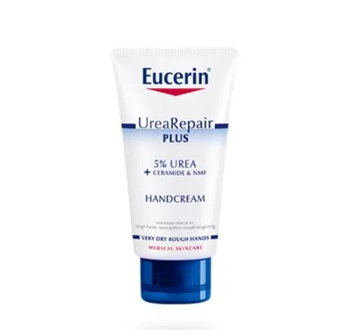Crema de Manos UreaRepair PLUS 5% Urea, 75 ml. - Eucerin