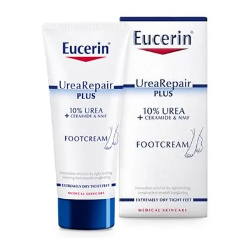 Crema de Pies UreaRepair PLUS 10% Urea, 100 ml. - Eucerin
