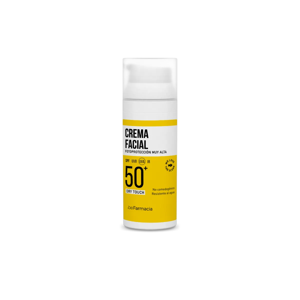 Crema facial SPF 50+ textura ligera 50 ml beFarmacia