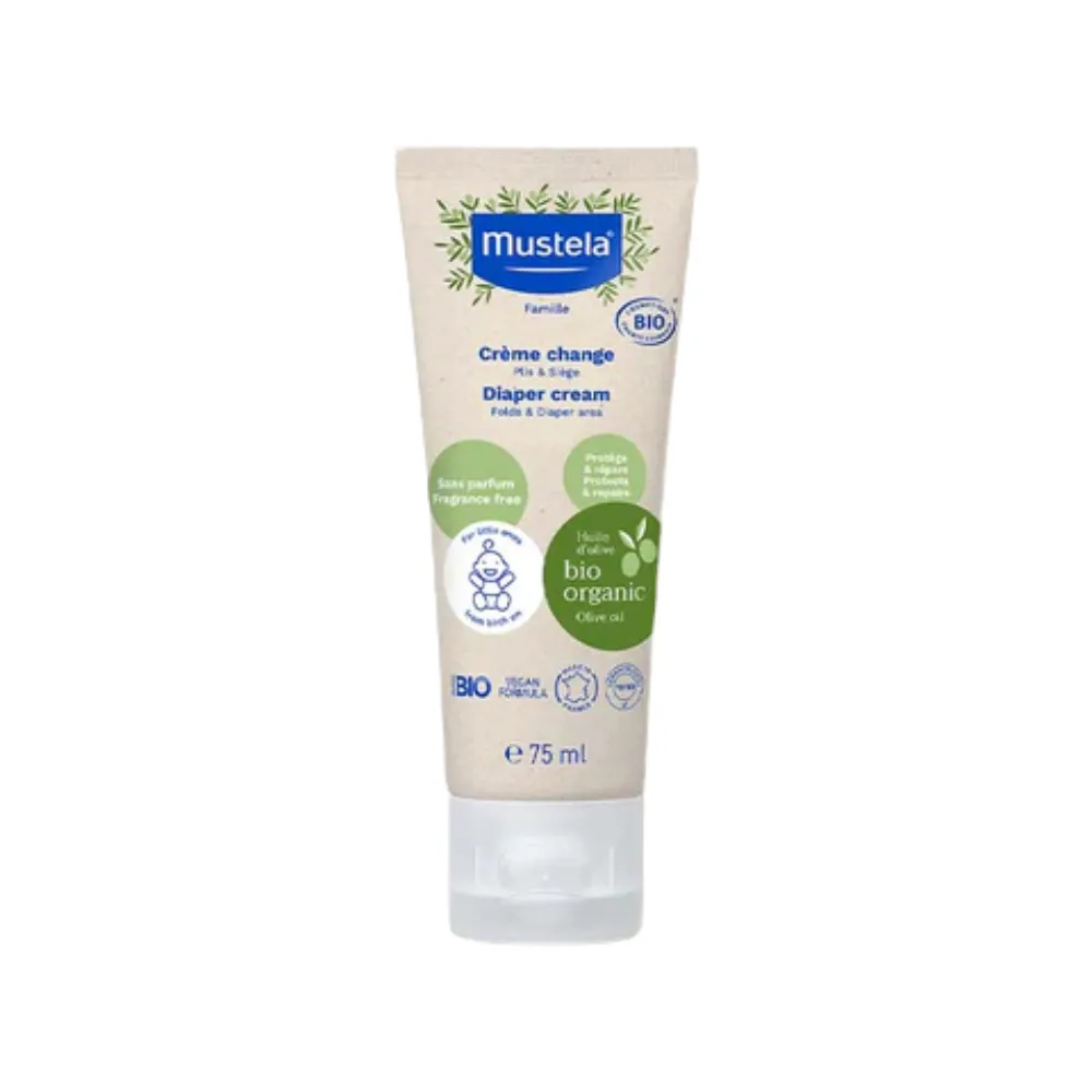 Crema Pañal, Ceritificado BIO, 75ml. - Mustela