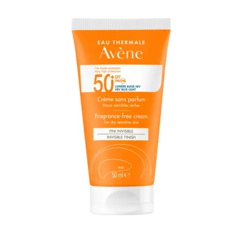Crema Sin Perfume SPF50+, 50 ml. - Avene