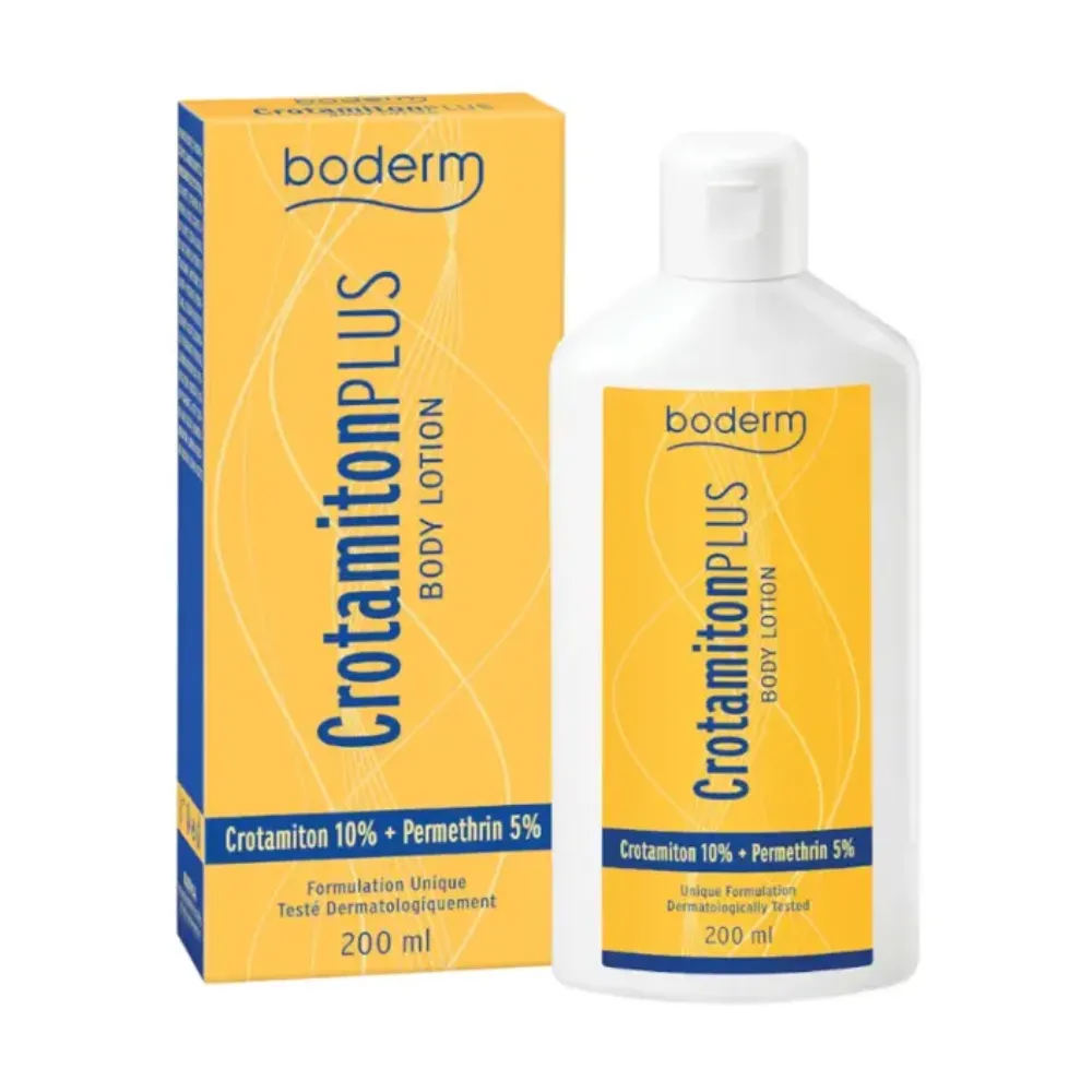 Crotamiton Plus Body Lotion Boderm, 200 ml. - Olyan Farma