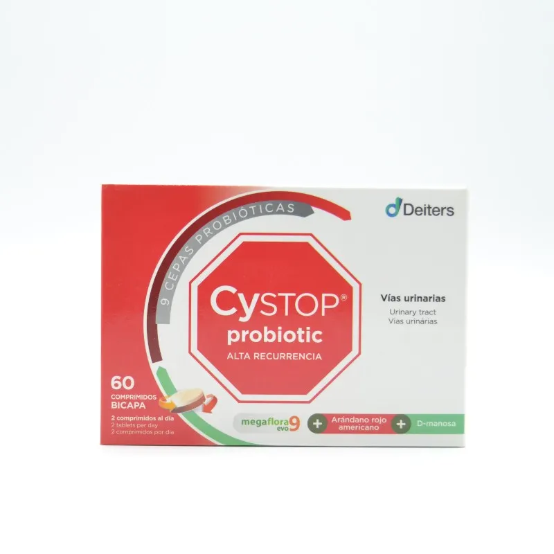 CYSTOP PROBIOTIC 60 COMPRIMIDOS