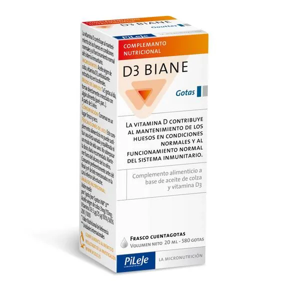 Pileje D3 Biane Gotas 20 mL